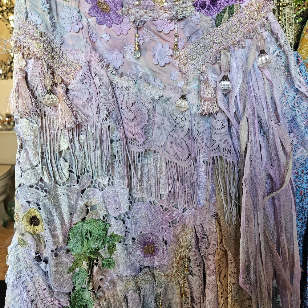 NWOT LACE WRAP SKIRT/DRESS - Picture 6 of 6